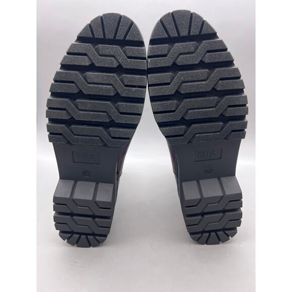 Mia Ronan Womens Burgundy Red Pull On Ankle Chelsea Boots Size 8.5 M GS10935115F - Picture 10 of 12